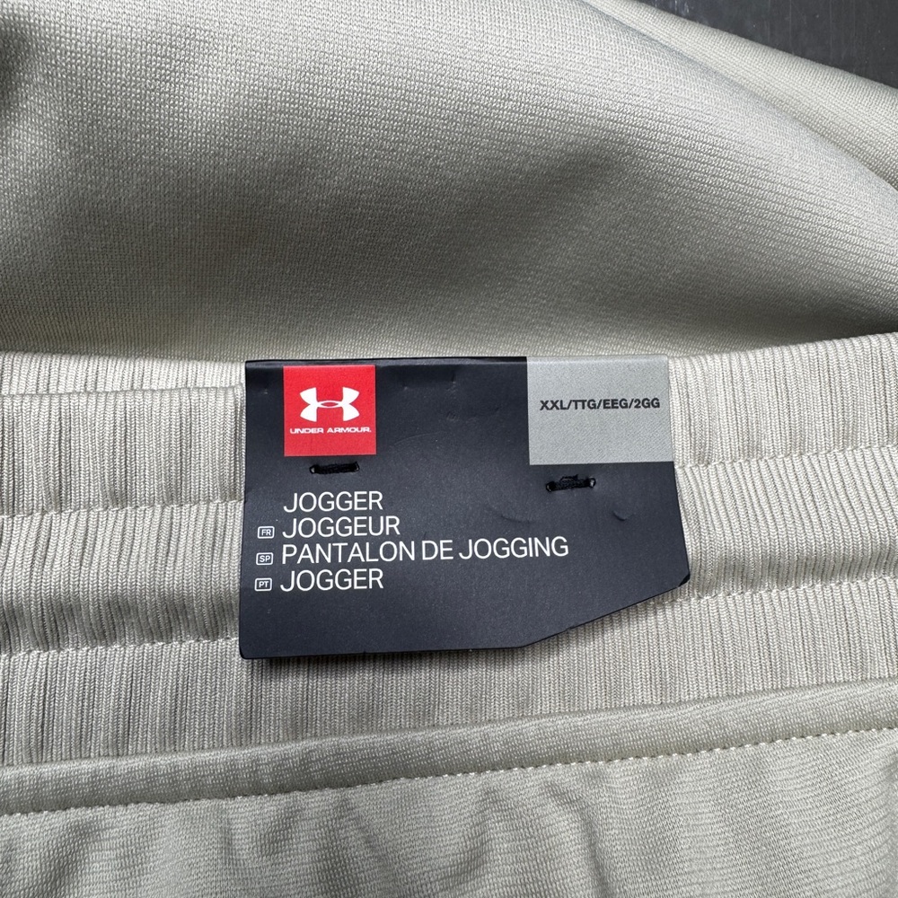 Under Armour Men's Light Tan Jogger - Picture 6 of 7